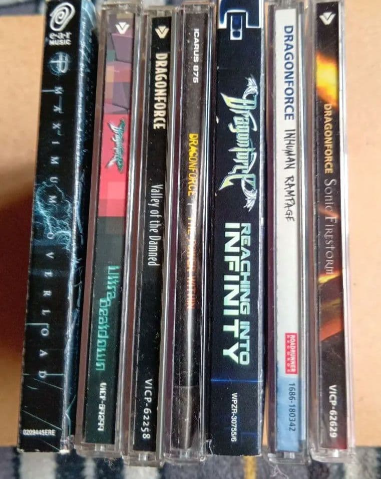 DragonForce アルバムセット