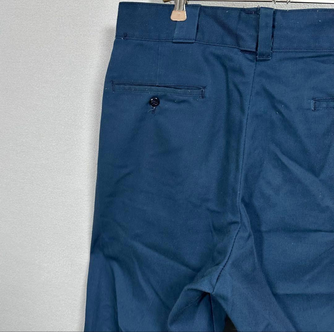 神サイズ 90s Dickies 874 紺 USA製 W33L30 アメカジ
