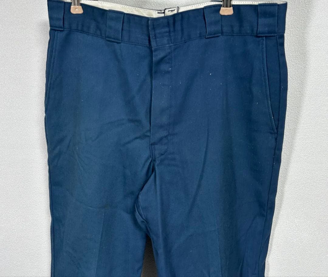 神サイズ 90s Dickies 874 紺 USA製 W33L30 アメカジ