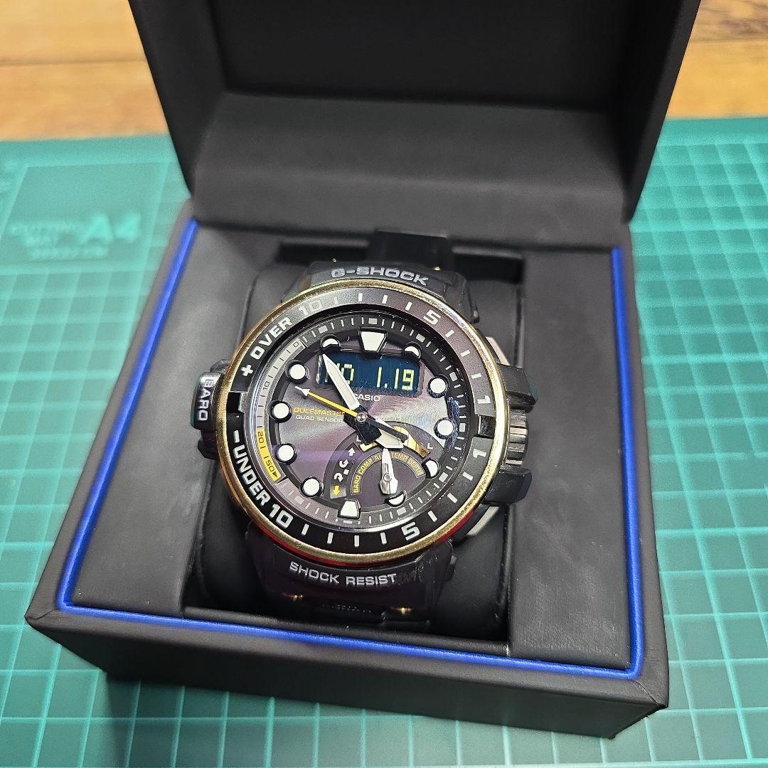 ガルフマスター　GWN-Q1000GB　G-SHOCK　ジャンク品ヘビーユース品