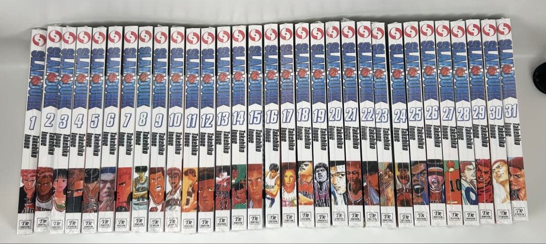 新品シュリンク付 英語版 スラムダンク 全31巻セット 全巻セット　漫画全巻