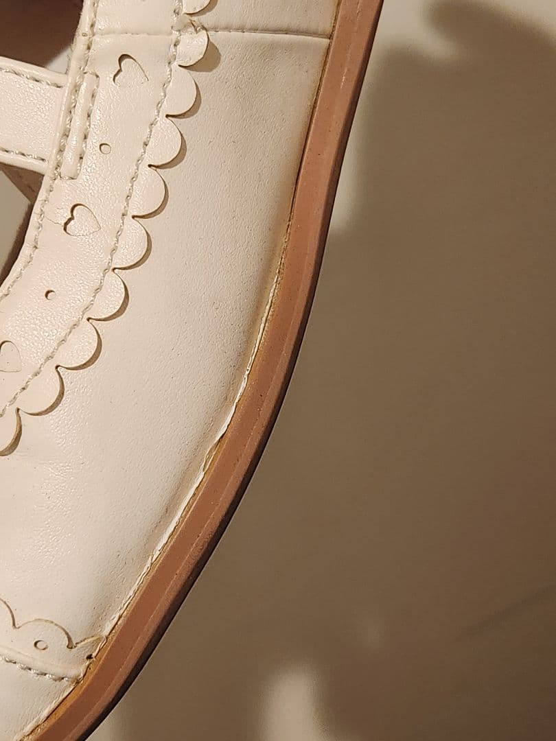 morphose トリプルリボンクロスストラップシューズ