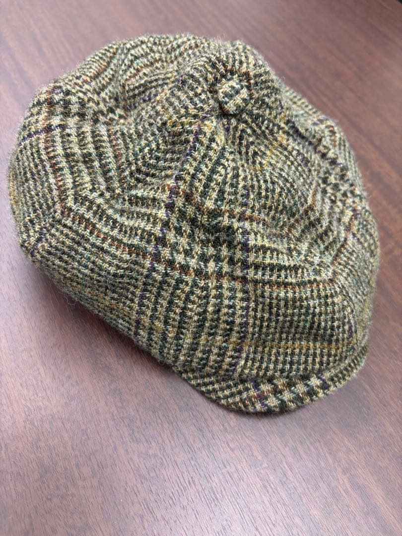帽子 RRL GLEN PLAID NEWSBOY CAP