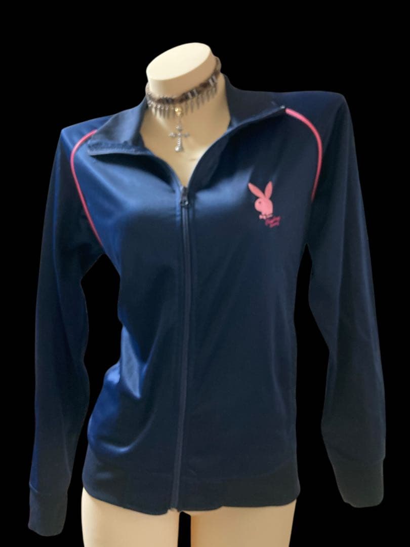 00s当時物平成ギャルplay boyフェアリーグランジロックトラックジャケット