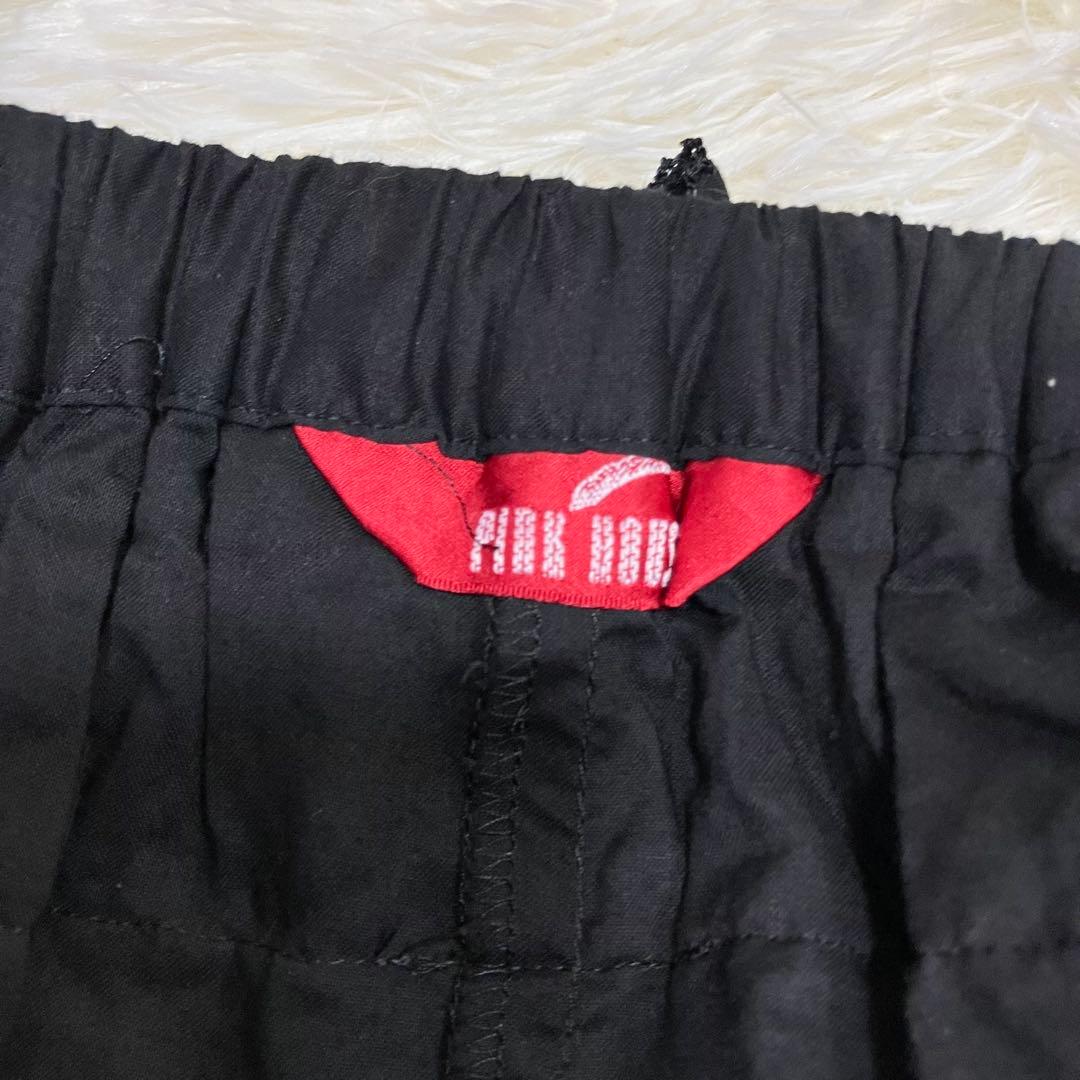 美品 ピンクハウス コットンローンエプロン風パンツ ピコフリル リボン