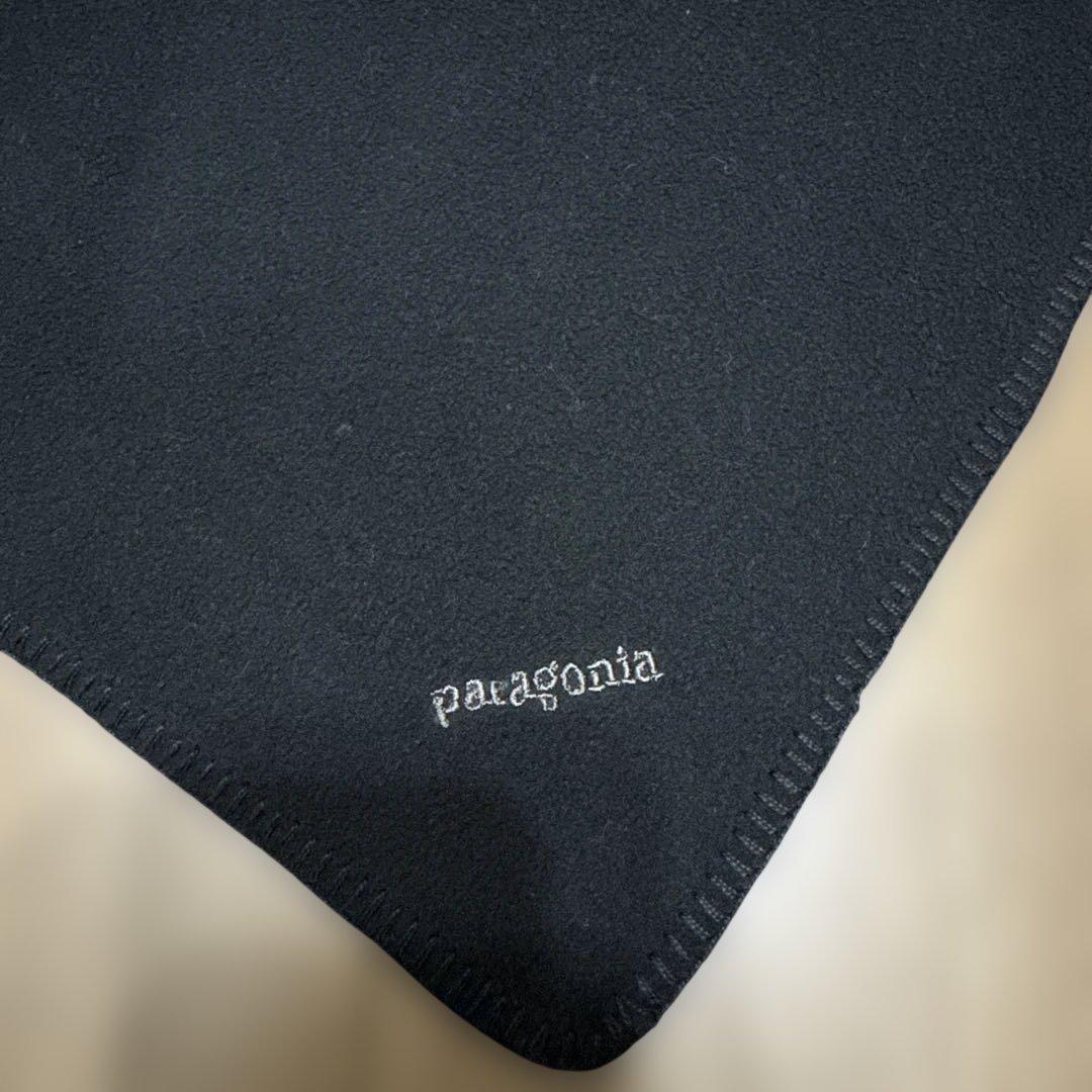 00s Patagonia フリースマフラー　マイクロD