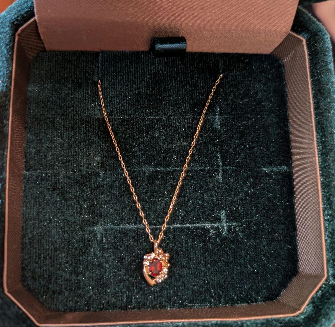 Eau Douce 4C　限定ネックレス　新品　K10 ネックレス　プレゼント