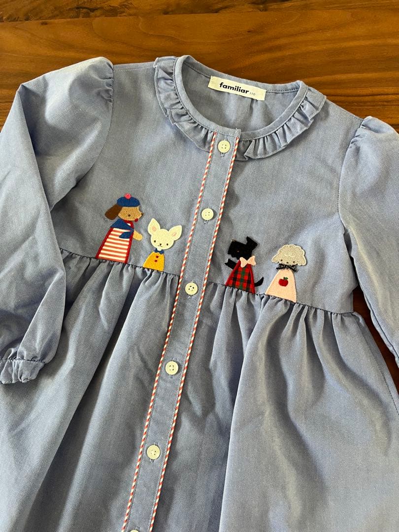 ファミリア　ワンピース　110cm