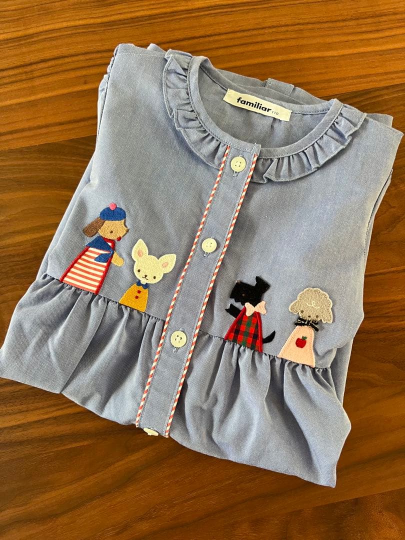 ファミリア　ワンピース　110cm