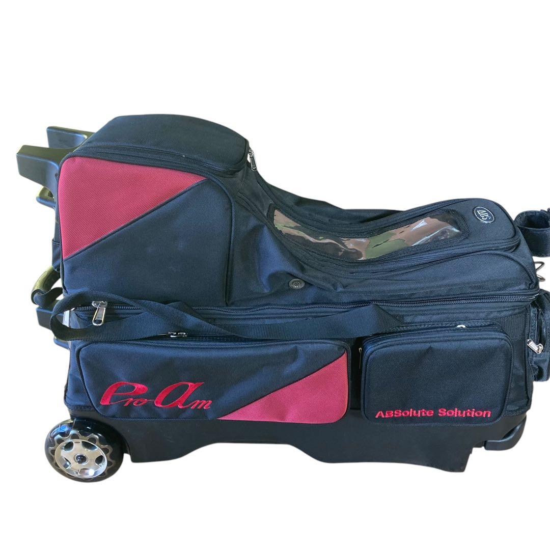 ✨美品　3回使用のみ　ABS PRO-am ボーリングキャリーバッグ 4個用