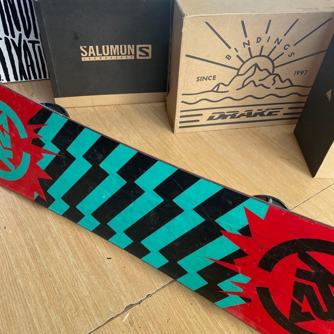 K2　キッズスノーボードセット　MINITURBO100cm　バイン付3点セット