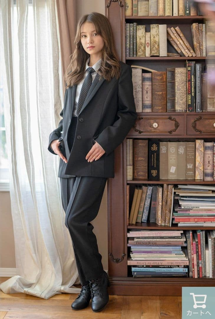 フォーマルスーツ　卒業式　女の子　165　パンツ