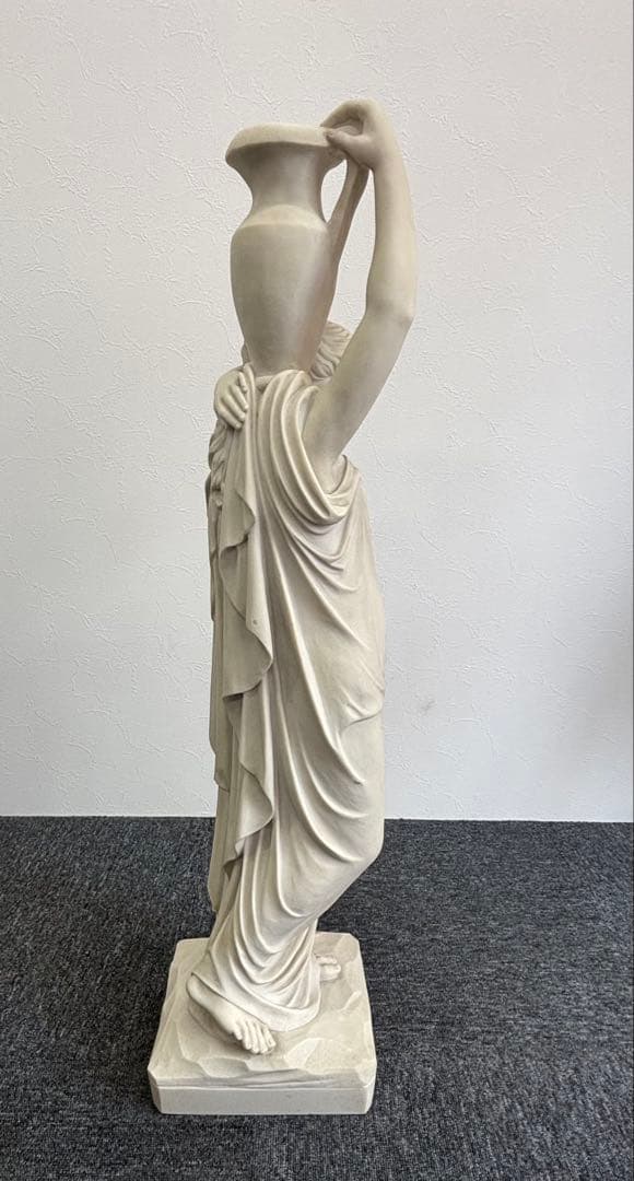 【特大 希少】 水を汲む乙女像 ヴィーナス像 石膏像 約95cm