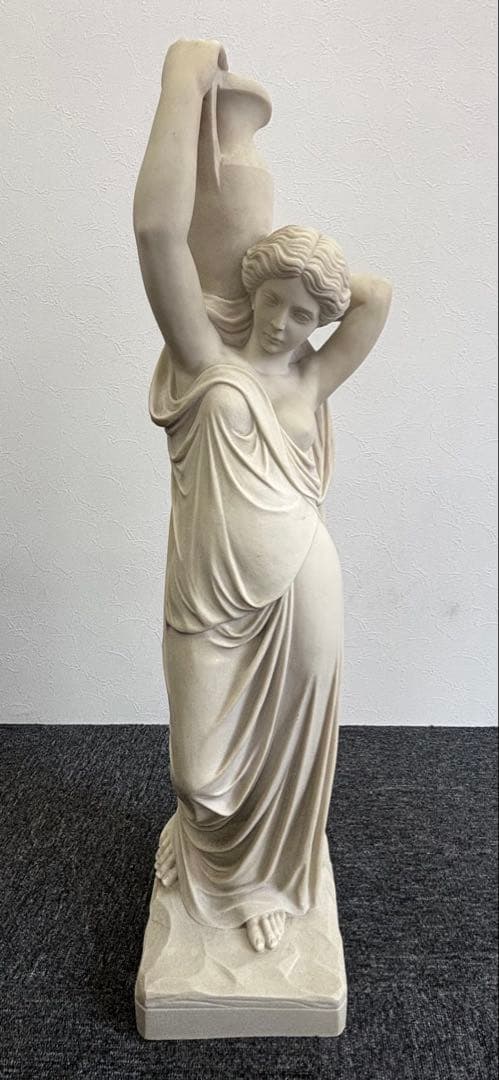 【特大 希少】 水を汲む乙女像 ヴィーナス像 石膏像 約95cm