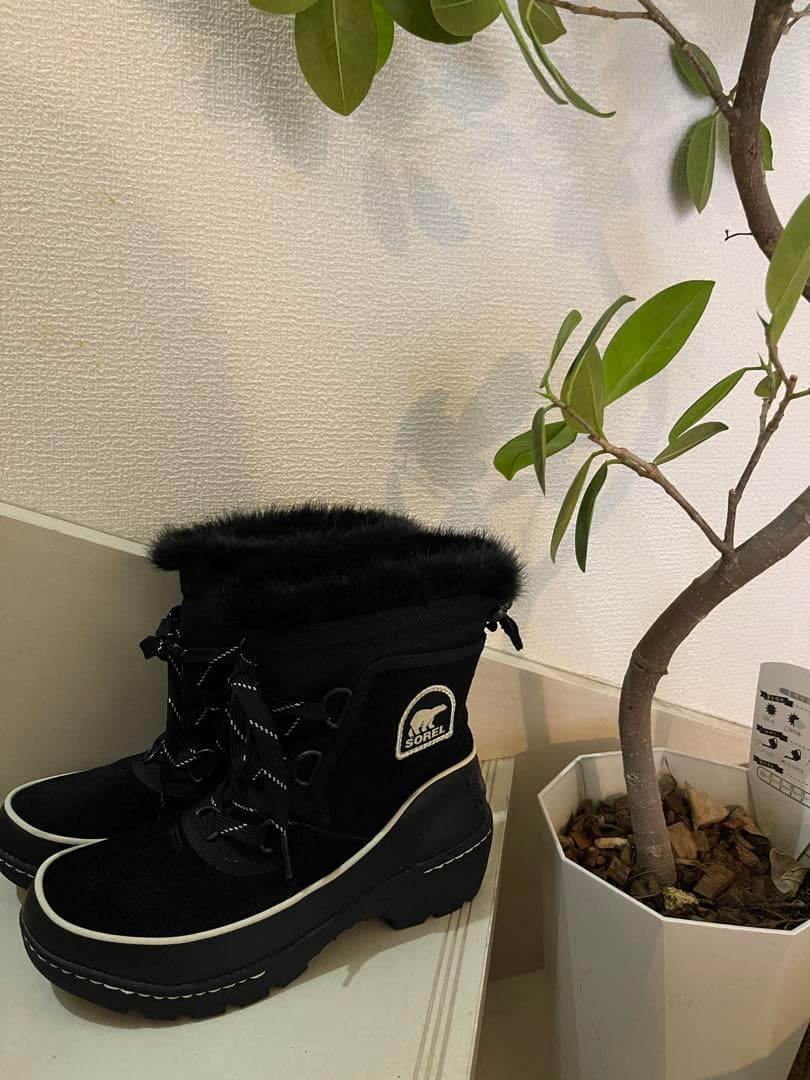 SOREL ブラック スノーブーツ