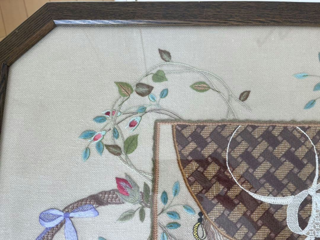 【戸塚刺繍】折り畳みサイドテーブル