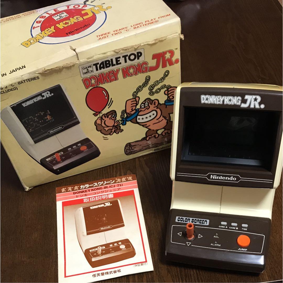 ドンキーゴングＪｒ． テーブルトップ 箱説あり