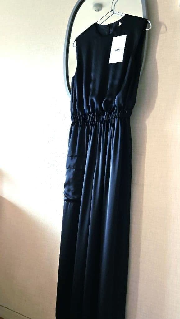 新品⭐NAVEネイブ⭐ヴィンテージサテン オールインワン ブラック サイズ2