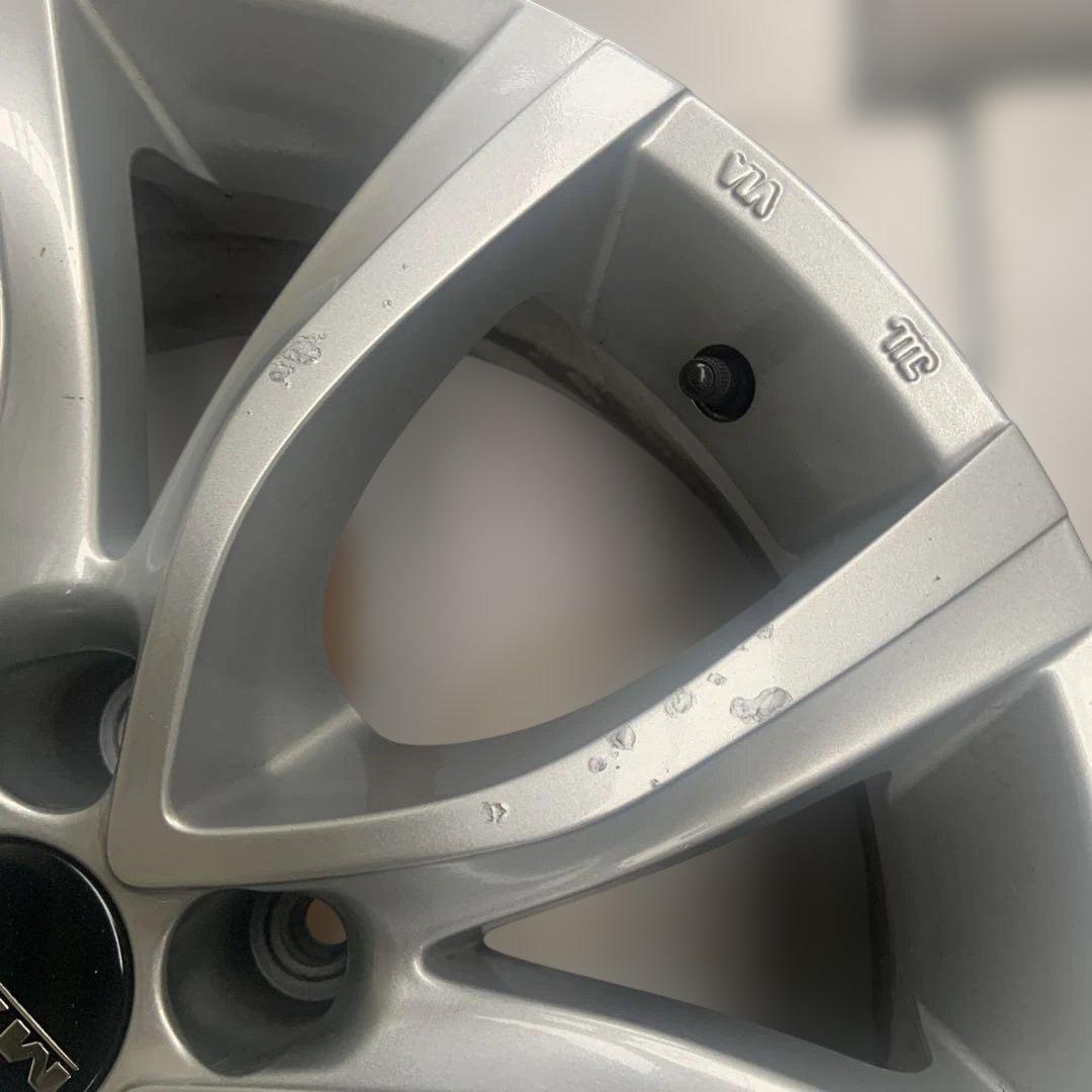 MAK 17インチ シルバー ホイール 5スポーク