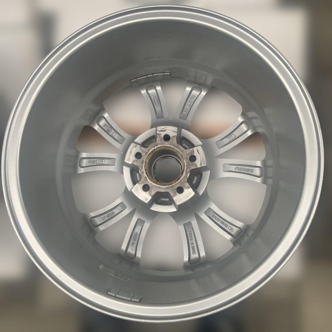 MAK 17インチ シルバー ホイール 5スポーク