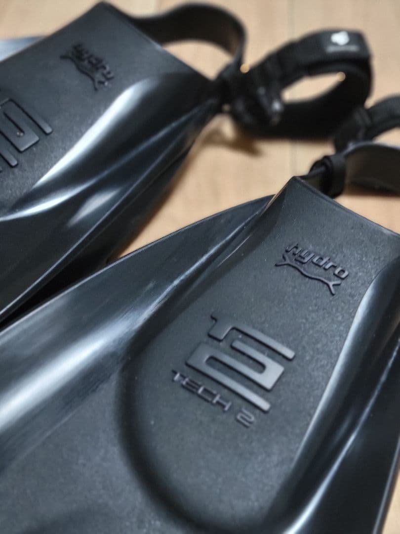 一回使用 hydro TECH 2 ボディボードフィン 黒 L