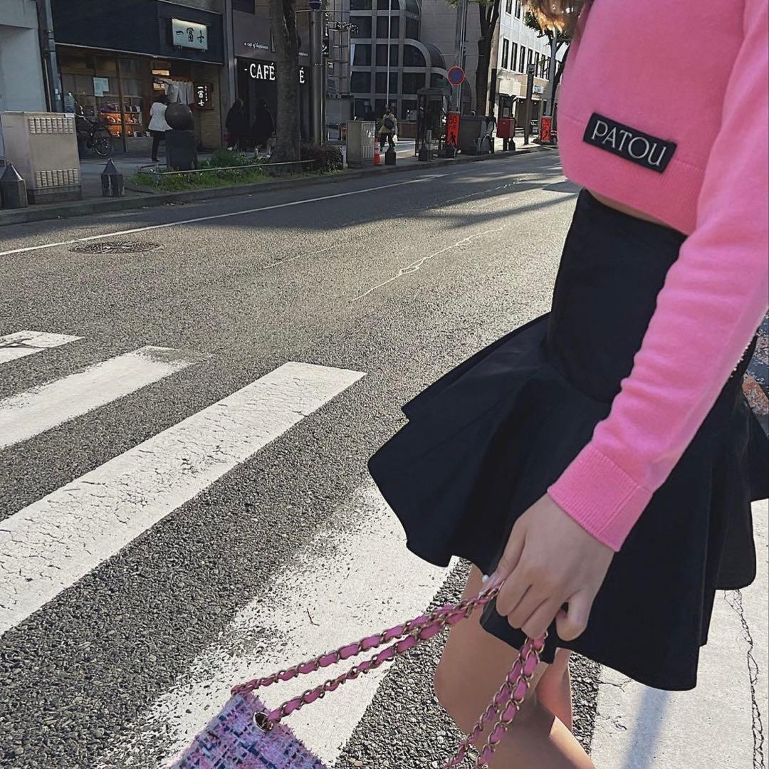 【sheller】シェリエ ナイロンZIPミニスカート