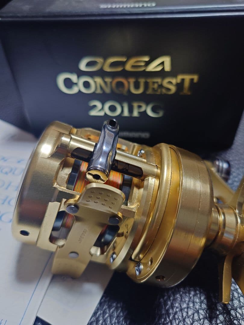 SHIMANO 美品 オシアコンクエスト201PG OH済み