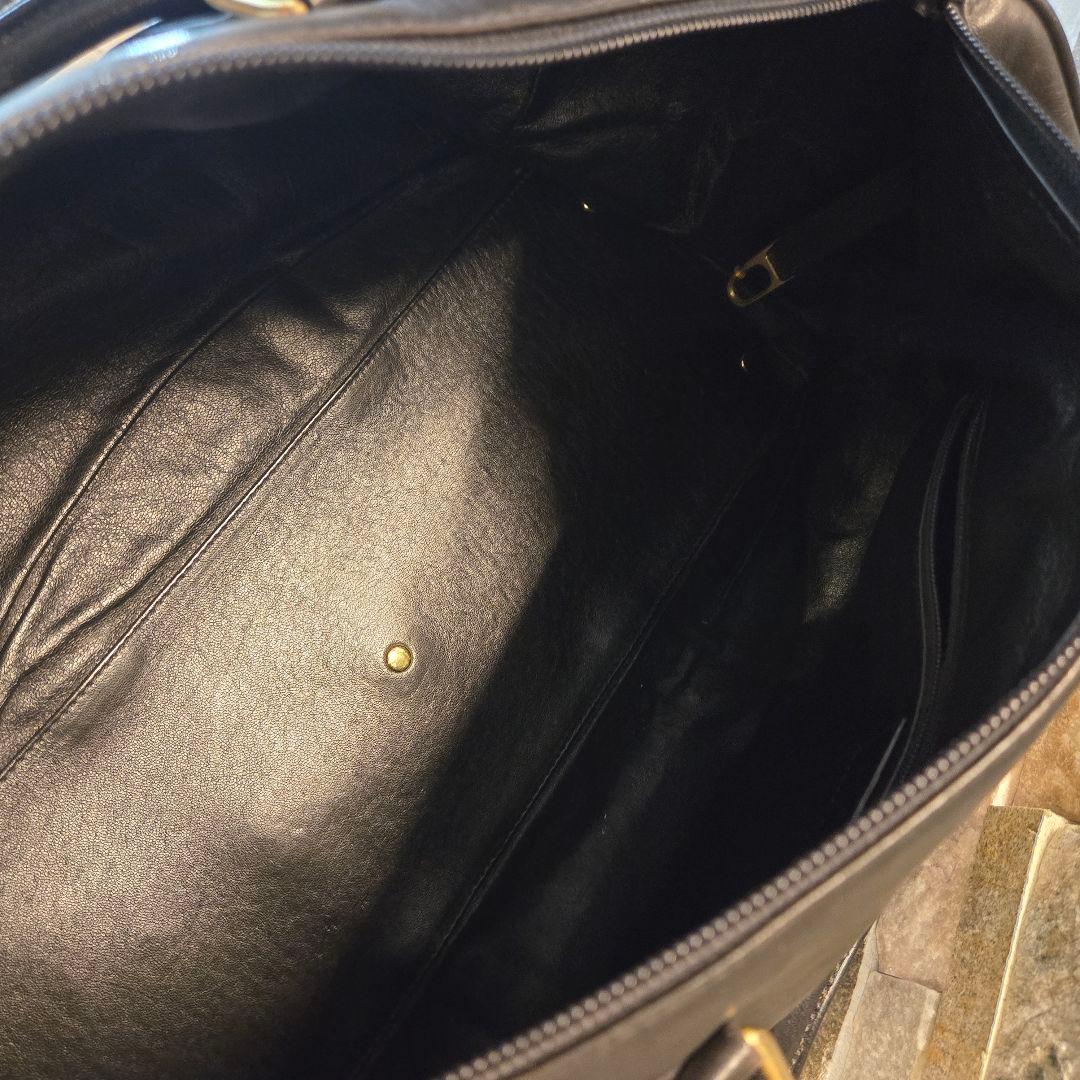 Hunting world　ハンティングワールド　ボストンバッグ　レザー　黒