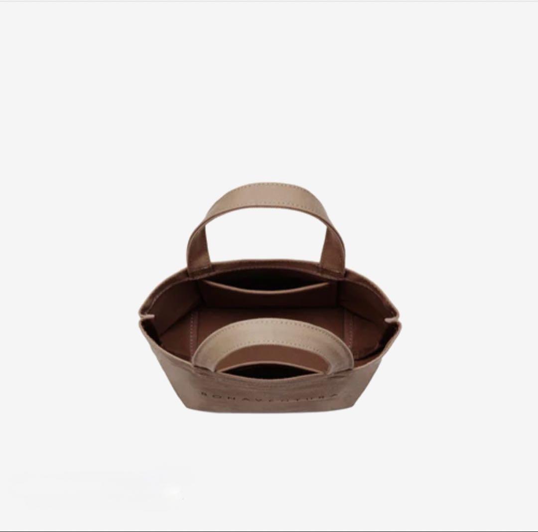 シモーネ ワンショルダーバッグ シュリンクレザー　ブラック　ボナベンチュラ