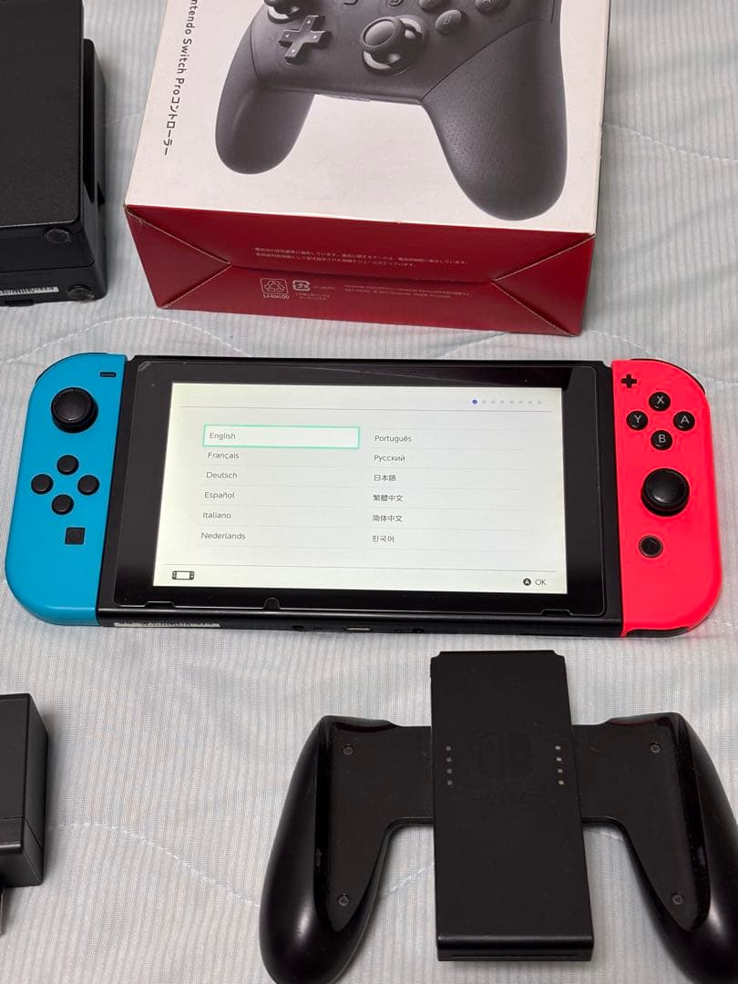 Nintendo Switch 本体 プロコントローラー ゲームソフト付き