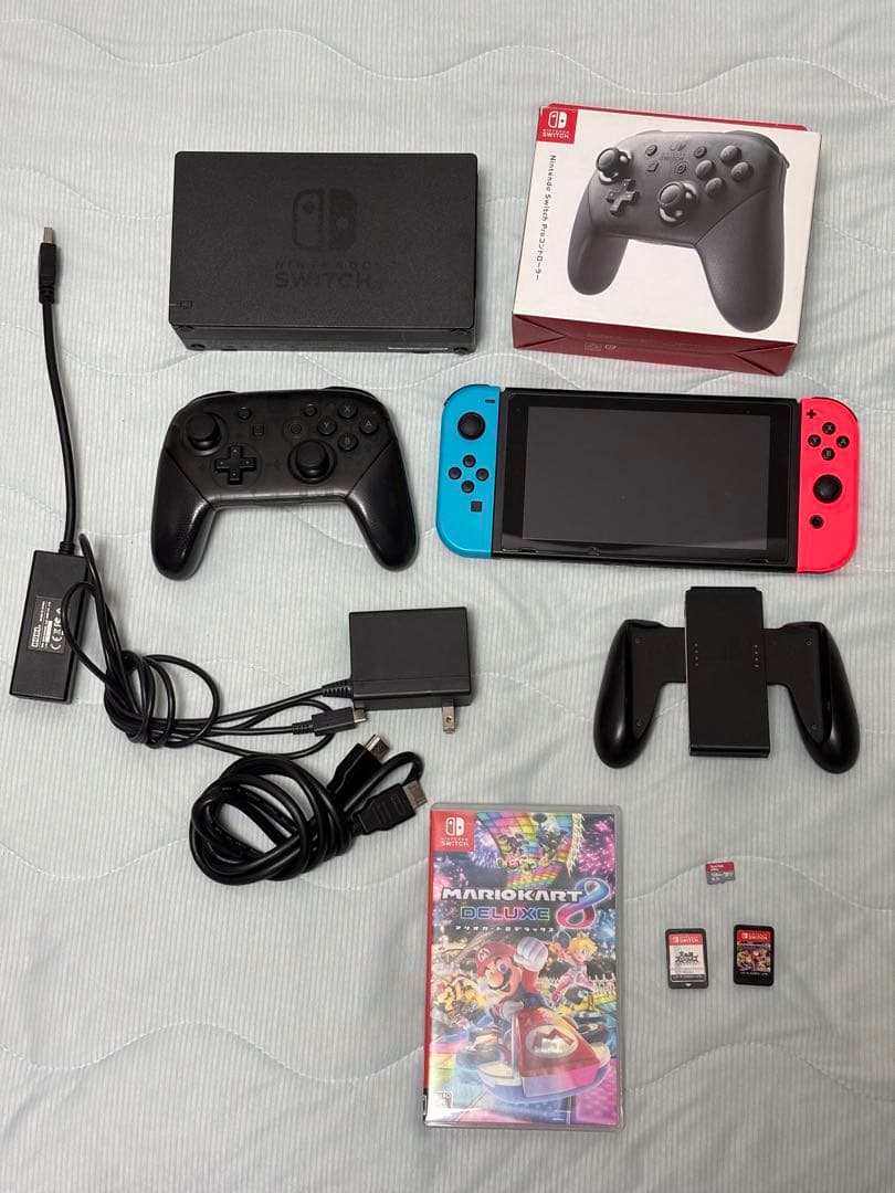 Nintendo Switch 本体 プロコントローラー ゲームソフト付き