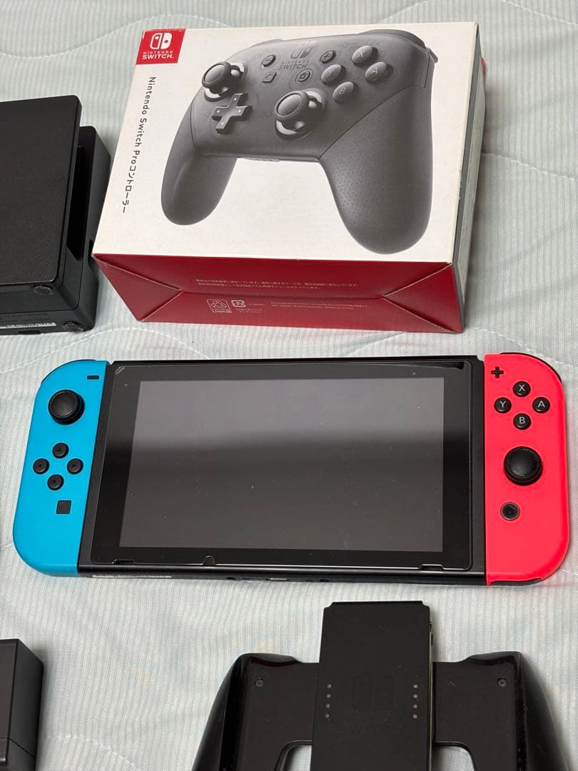 Nintendo Switch 本体 プロコントローラー ゲームソフト付き