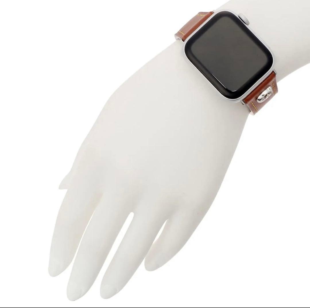 2新品未使用COACH Apple Watch レザー交換バンド