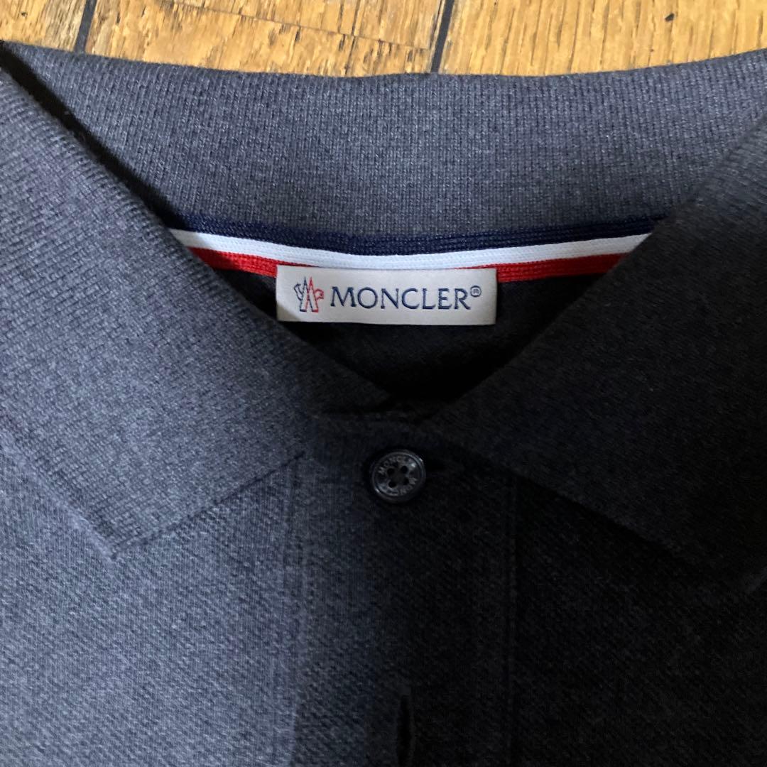 r*a様 MONCLER ダークグレー ポロシャツ
