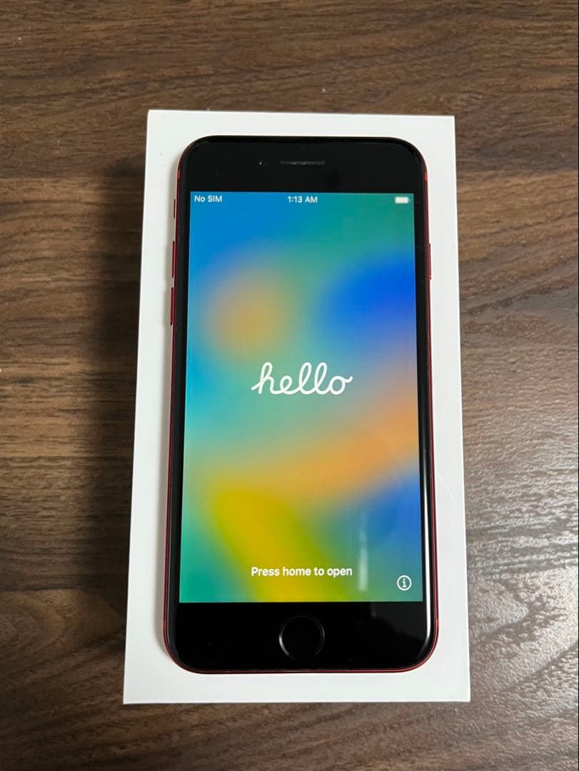 iPhone 8 64GB docomo RED本体　sim ロックあり