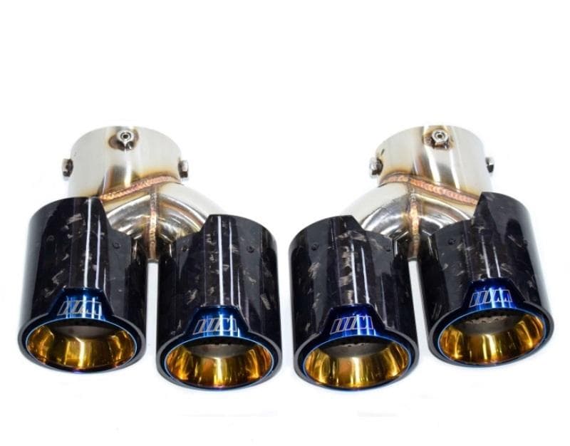  M240/M340/M440 G系対応カーボンマフラーカッター高級感UP