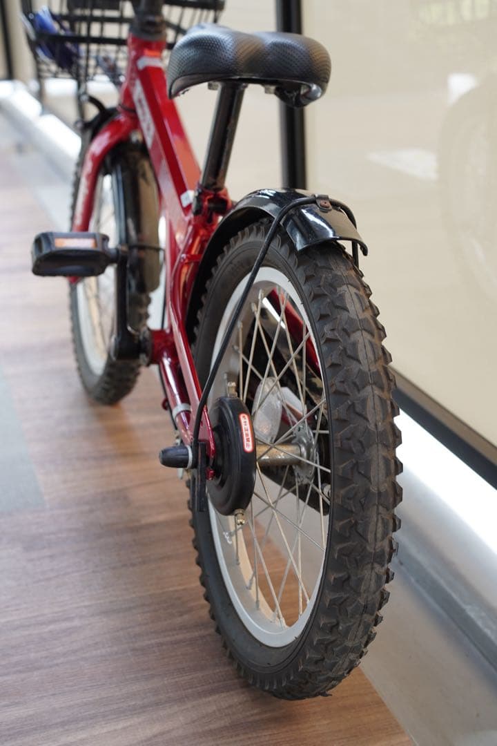 【福岡市引取限定】Jeep (ジープ) 子供用自転車 [16]インチ 赤