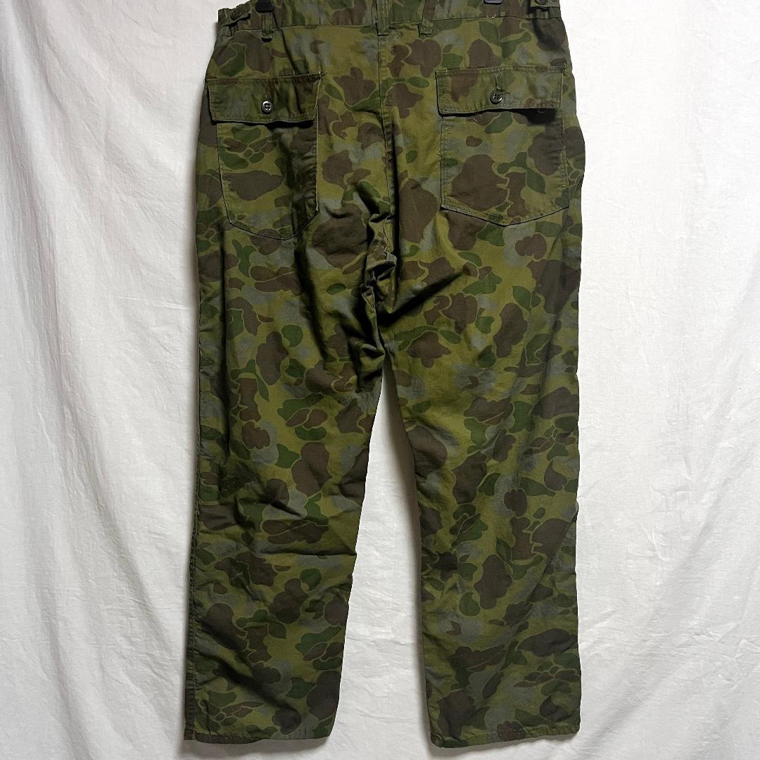 60-70’s ベトナム戦争期 ベオガム迷彩 ベイカーパンツ ダックハンターカモ