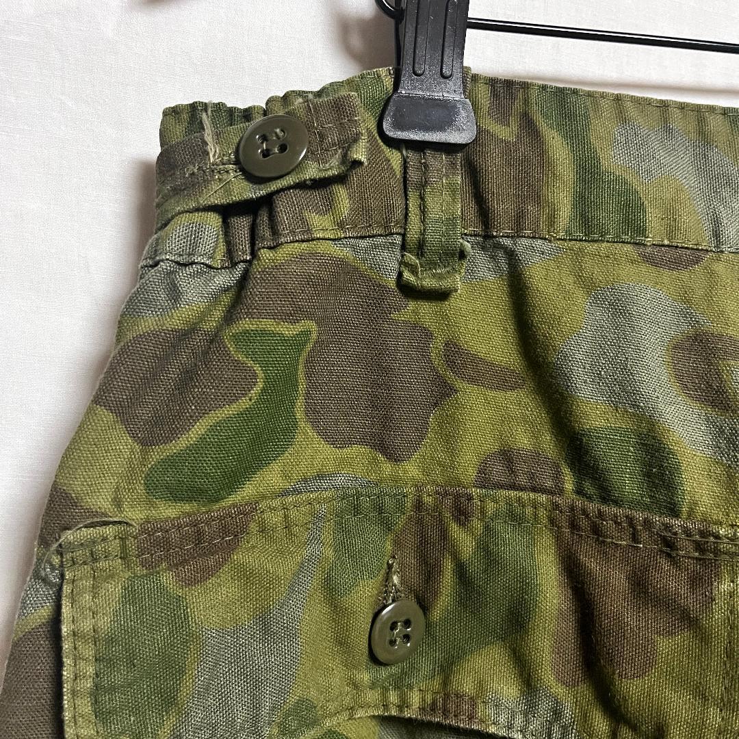 60-70’s ベトナム戦争期 ベオガム迷彩 ベイカーパンツ ダックハンターカモ