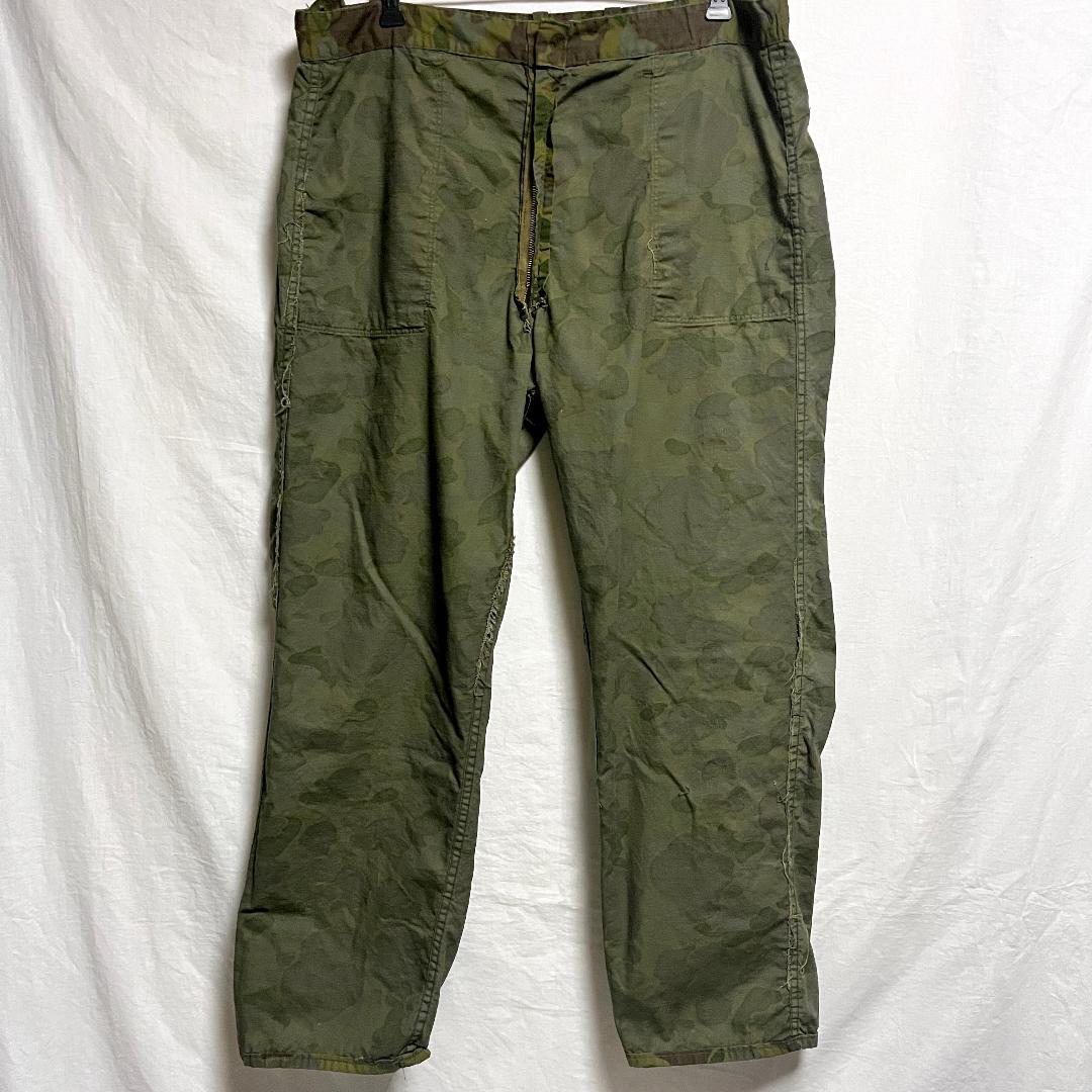 60-70’s ベトナム戦争期 ベオガム迷彩 ベイカーパンツ ダックハンターカモ