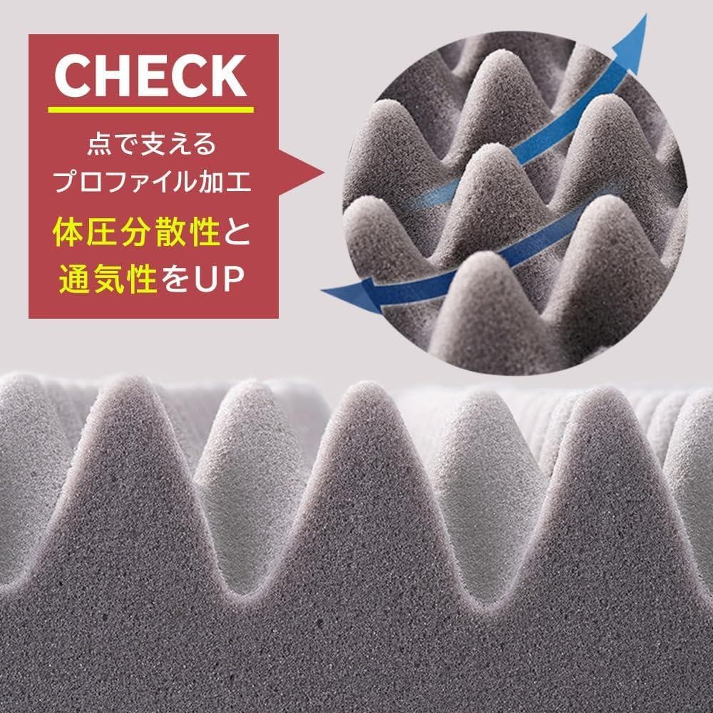 アイリスオーヤマ(IRIS OHYAMA) 腰痛対策の高反発マットレス