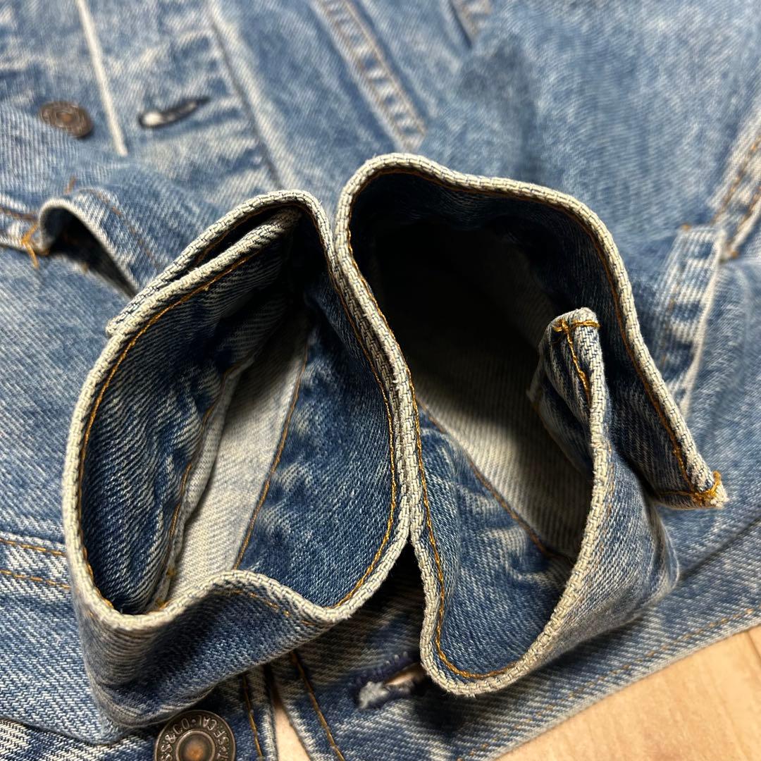 【USA製】80s ／Levi's 71506-0216／42／デニムジャケット