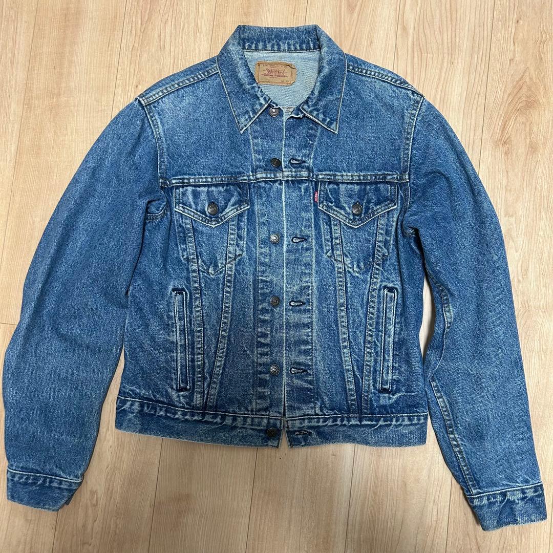 【USA製】80s ／Levi's 71506-0216／42／デニムジャケット