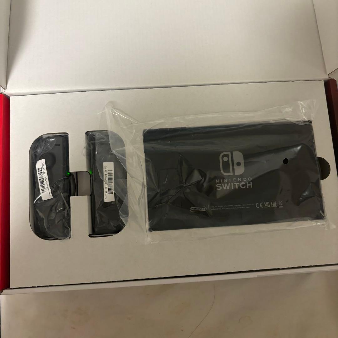 Nintendo Switch スイッチ本体 Joy-Con グレー 付属品無し