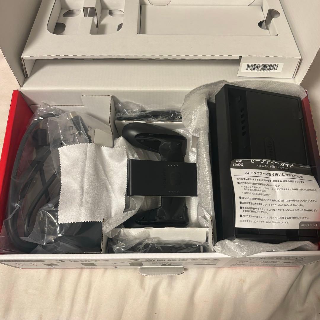 Nintendo Switch スイッチ本体 Joy-Con グレー 付属品無し
