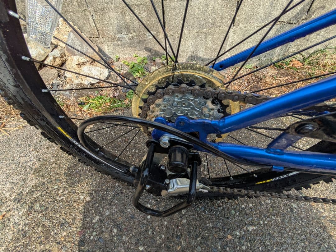 キッズ自転車 青 Shimano