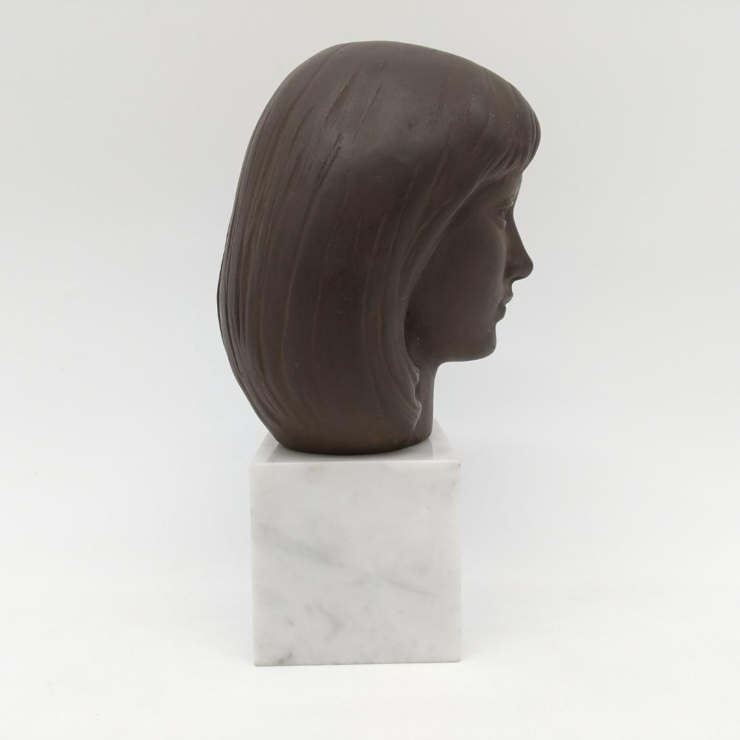 2359番 舟越保武「K嬢」文化功労者 戦後具象彫刻巨匠