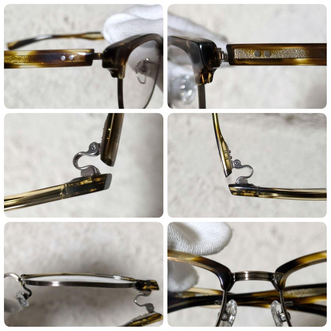 美品 付属品完備 999.9 M-15 サーモント ブロウ サングラス