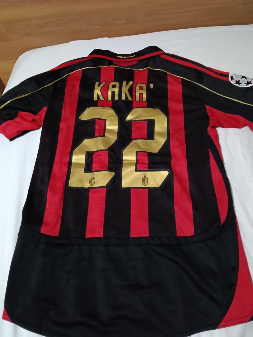 AC Milan ミラン サイズL ユニフォーム #22 カカ 背番号ゴールド