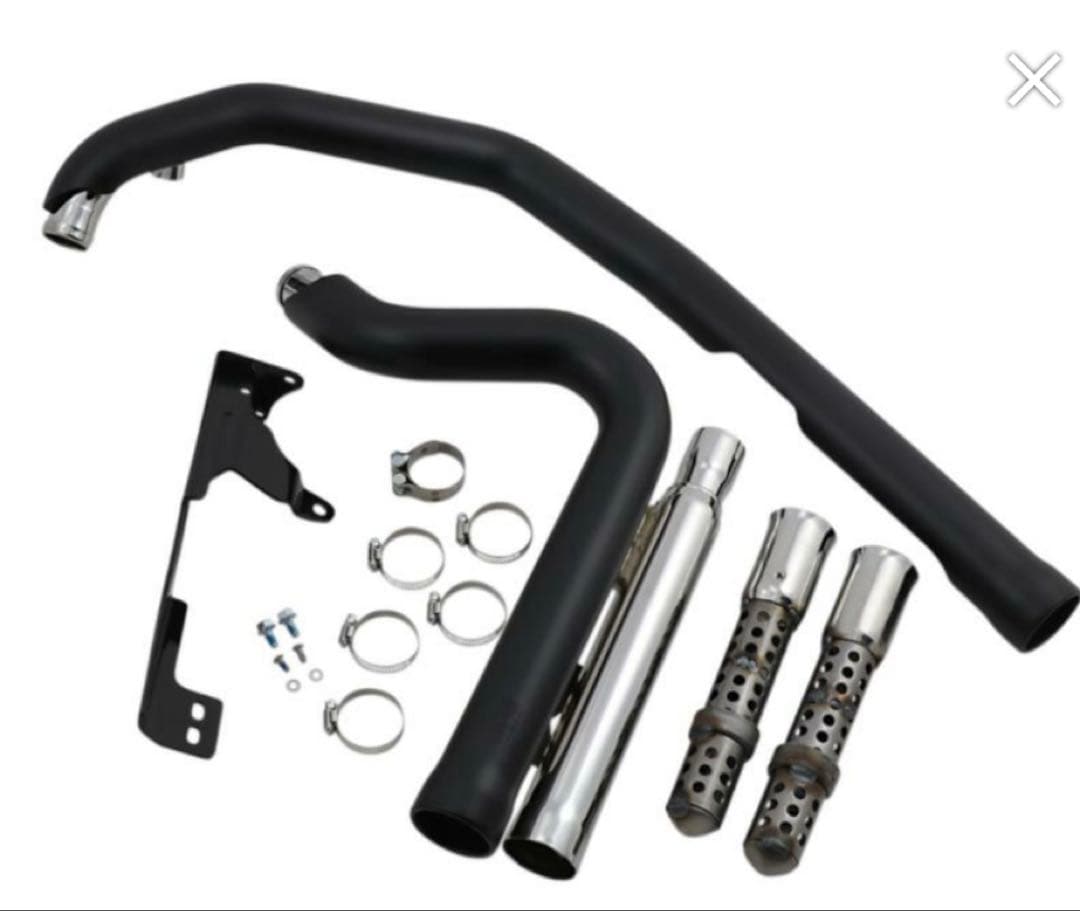 コブラ909 Speedster ショートマフラー ブラック (最終値下げ)